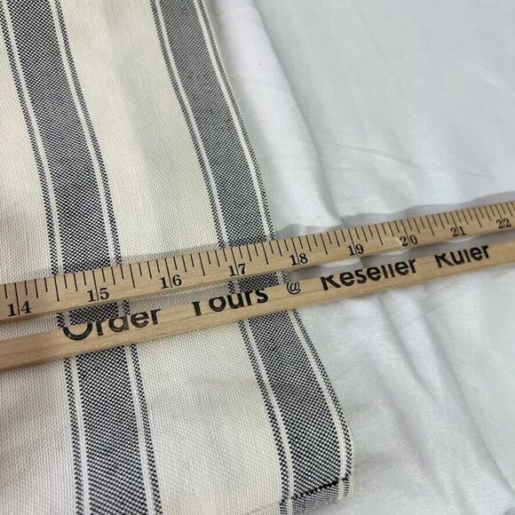 J Crew Striped Linen Silk Pencil Skirt Women's Size 8 Classic Fit - Picture 11 of 11